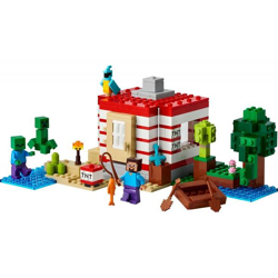 LEGO® Minecraft™ 21275 - Das TNT-Dschungelhaus (287 Teile)