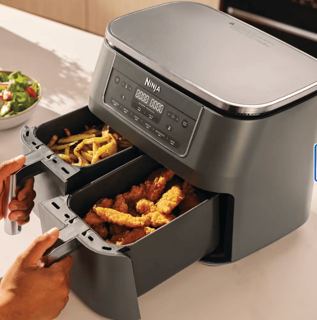 Ninja DZ300EU Foodi MAX Dual Zone Air Fryer 7,6L – Neu