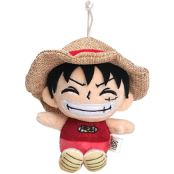 One Piece - Ruffy Plüschtier 11 cm mit Clip