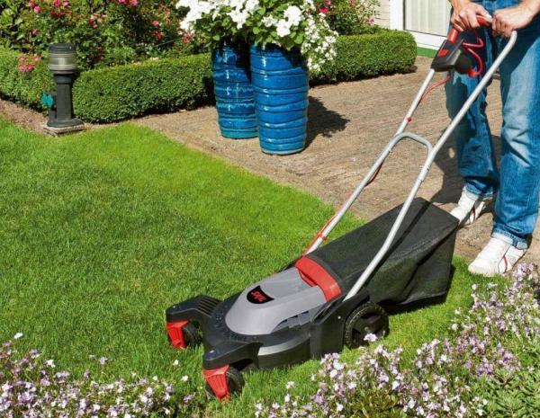 Skil Elektro Rasenm&auml;her mit Fangkorb 29cm Schnittbreite