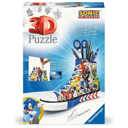 Sneaker Sonic the Hedgehog - 3D Puzzle 108 Teile