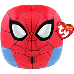 Ty 39254 - Marvel Spiderman - Squishy Beanie - Plush cushion 25 cm