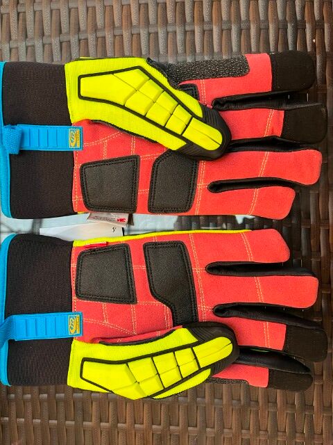 50 Paar Arbeitshandschuhe Schlagschutzhandschuhe Stoßschutzhandschuhe Original ANSELL Ringers R266, Gr. 10 