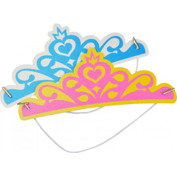 Glitter tiara (2 pcs.)