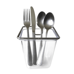 Kunststoff-Besteckbehälter 10x13 cm Orgaznizer