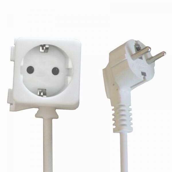 2 m Verlängerungskabel mit deutschem Stecker