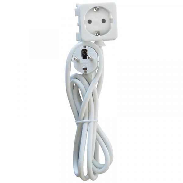 2 m Verlängerungskabel mit deutschem Stecker