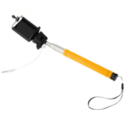 Teleskop-Selfie-Stick 90 cm SELFIE, orange