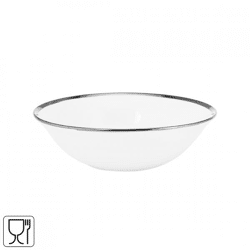 Vtwonen bowl White Silver 15 cm