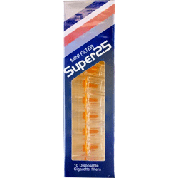 Zigarettenfilter Super 25 Mini 10 Stück