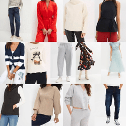2,10 € Clothing Mix Stock Category A - 90% women, 10% men, new in original packaging, pallet goods warehouse Germany