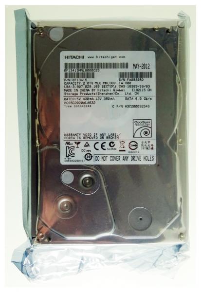 2TB SATA-Festplatte