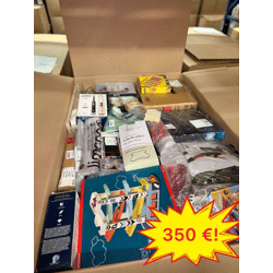 350 € STOCK MIX Palette A/B/C, 60–70 Stk., Haushaltsgeräte Möbel Kinderwaren, Retouren ungeprüft, Markenmix, Versand weltweit