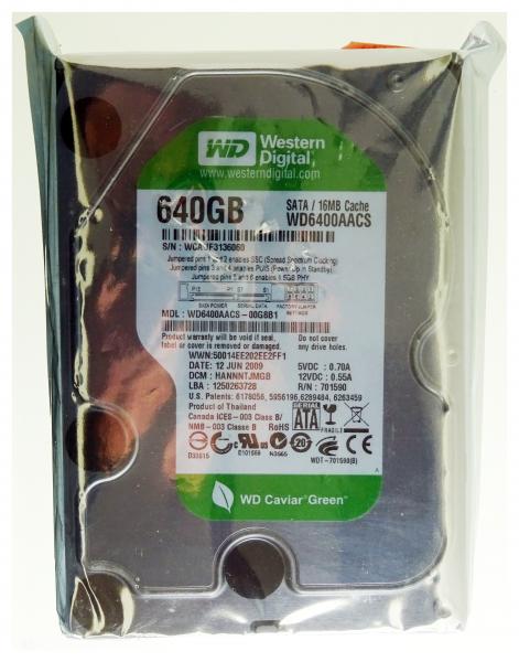 640GB SATA-Festplatte