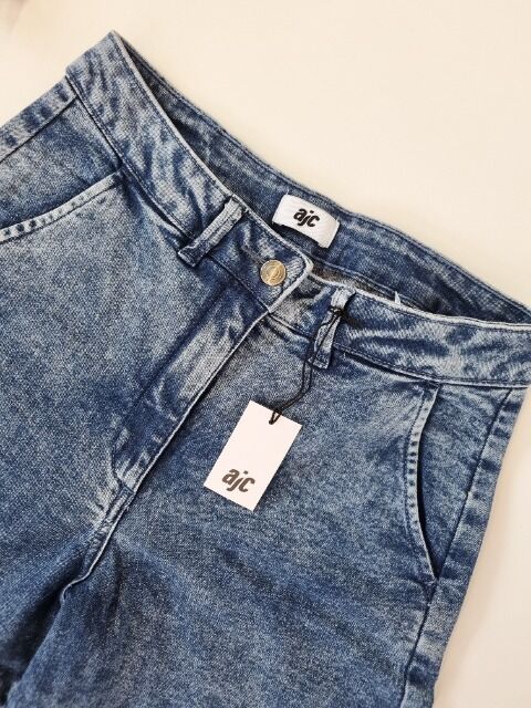 Damen-Jeans-Bermudashorts AJC + Geschenk 