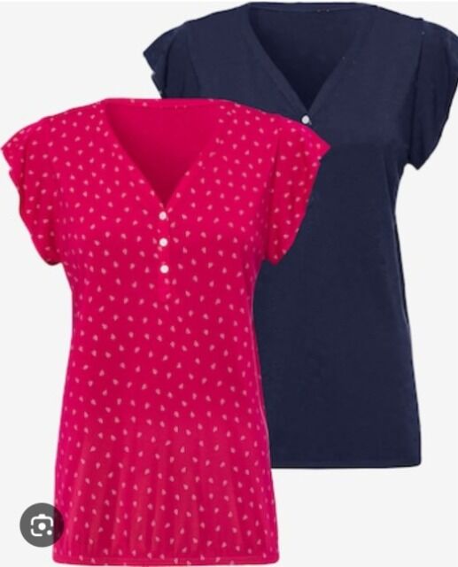 Damen-T-Shirt-Set (2er-Pack) Lascana