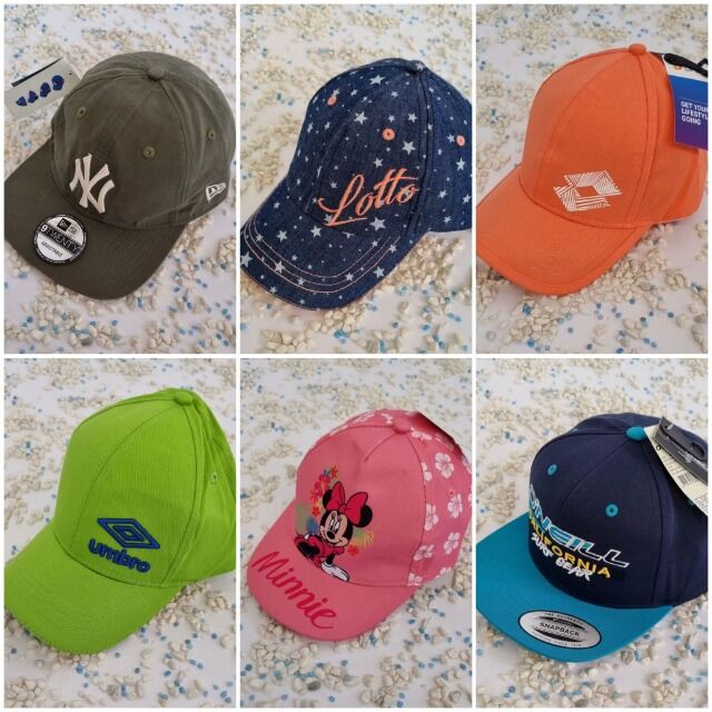 Kinder Caps / Baseballkappen