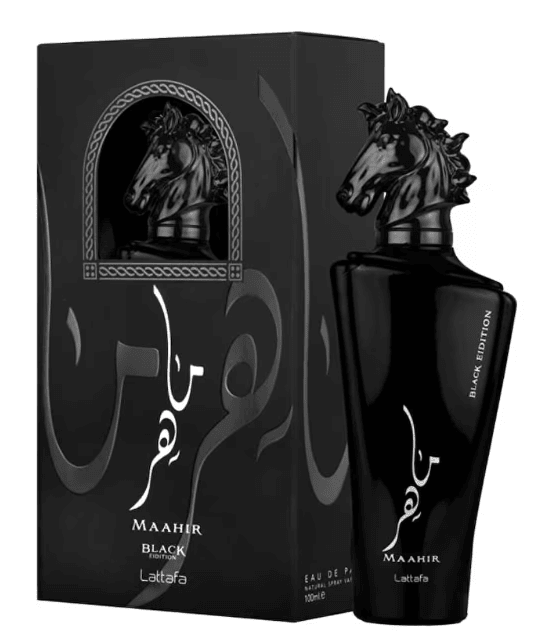 LATTAFA Maahir Black Edition Eau de Parfum – Neuware