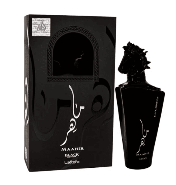 LATTAFA Maahir Black Edition Eau de Parfum – Neuware