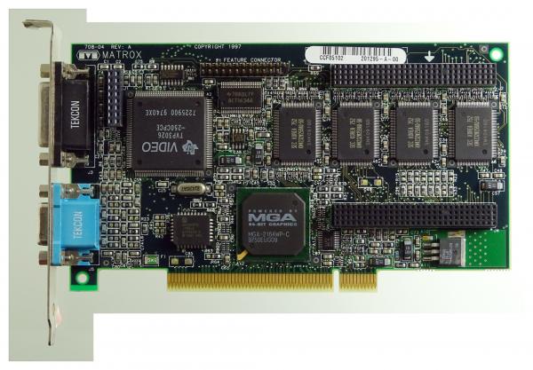 Matrox PCI-Grafikkarte, Millenium+Mystique