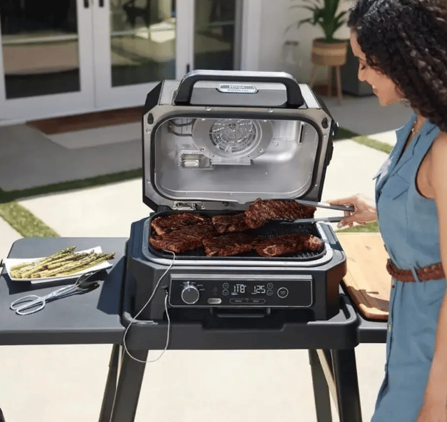 NINJA OG850EU Woodfire Pro XL Elektrogrill & Smoker – Neuware