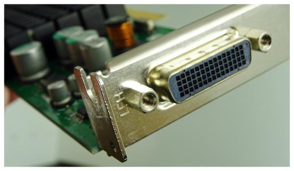 Nvidia FX5200 AGP-Grafikkarte, DMS-59