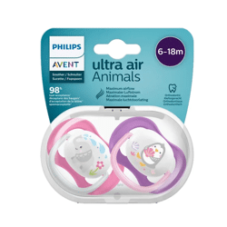 PHILIPS AVENT SCF080/12 Ultra Air Schnuller Happy – Neuware