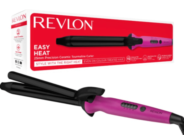 REVLON RVIR1196E Easy Heat Curling Iron - Brand new