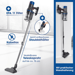Akku Staubsauger kabellos / 1200 Pa Saugleistung / Preis auf Anfrage! 