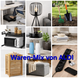Warenmix von ALDI 