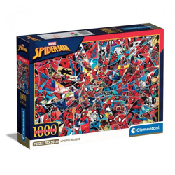 1000 Teile Puzzle Impossible Disney Compact - Spiderman
