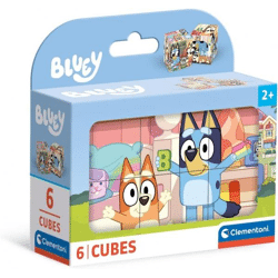 6 Teile Würfelpuzzle - Bluey