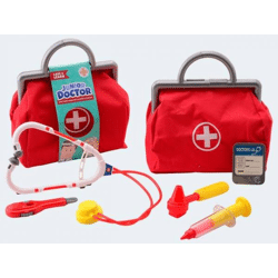 Arzttasche mit Zubehör 6tlg.