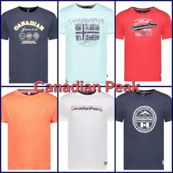Herren T-Shirt Mix Canadian Peak 