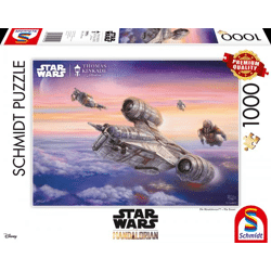 Lucas Film, The Mandalorian, The Escort - 1000 piece jigsaw puzzle
