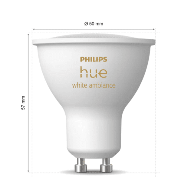 PHILIPS 929003666701 Hue WA 4,2W GU10 EU – Neuware