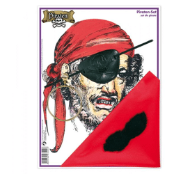 Pirate set, 4 pcs.