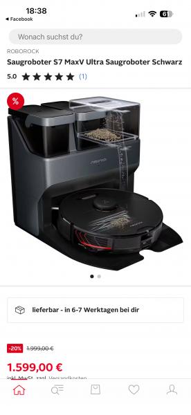 ROBOROCK SAUGROBOTER RESTPOSTEN STAUBSAUGER ROBOTER ROBOROCK DREAMMEGUTE RETOURWARE