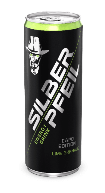 SILBERPFEIL Energy Drink CAPO 24x250ml DE