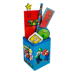 Super Mario - gefüllter Köcher, 7-teilig