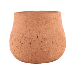Flower pot Darcy rust-colored 20 cm
