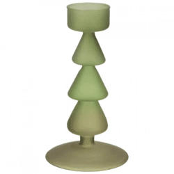 Teelichthalter Nova grün 17 cm