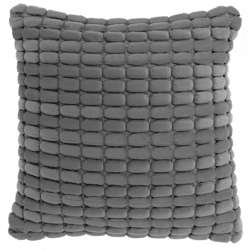 Unique Living cushion Kensi dark gray 45 x 45 cm