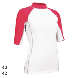 Waimea UV Shirt 40+ UPF Damen rosa/weiß 2 Größen sortiert 177 Stück