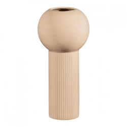 WOOOD vase Zayn beige 29 cm