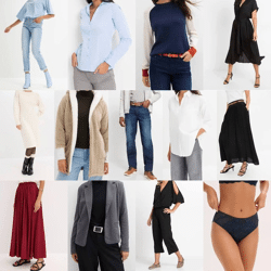 2,10 € Mix Stock Bekleidung Kategorie A – 90 % Damen, 10 % Herren, neue Markenware in Originalverpackung, Lager Deutschland