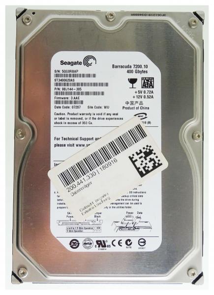 400GB SATA-Festplatte