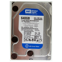 640GB SATA-Festplatte