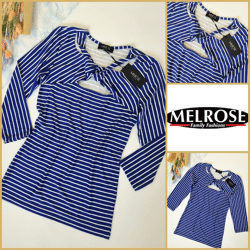 Damen-T-Shirt mit 3/4-Ärmeln Melrose
