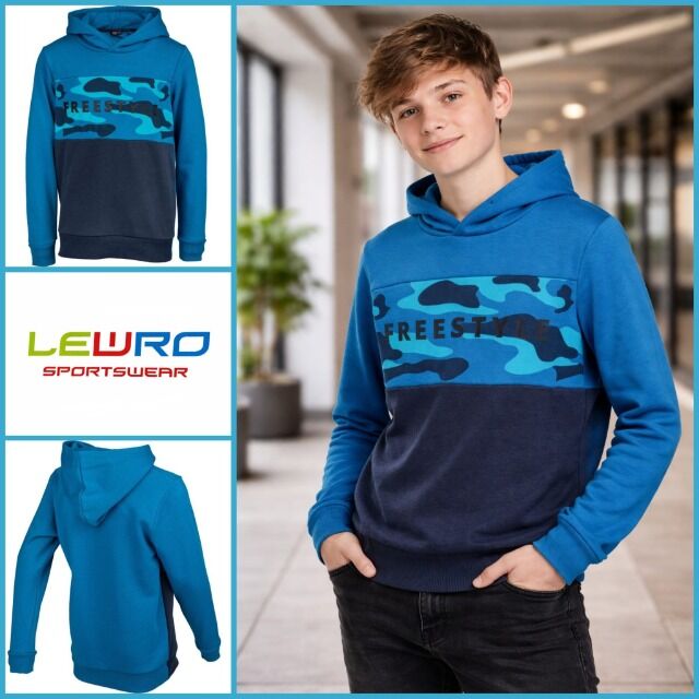 Hoodie für Jungen Lewro